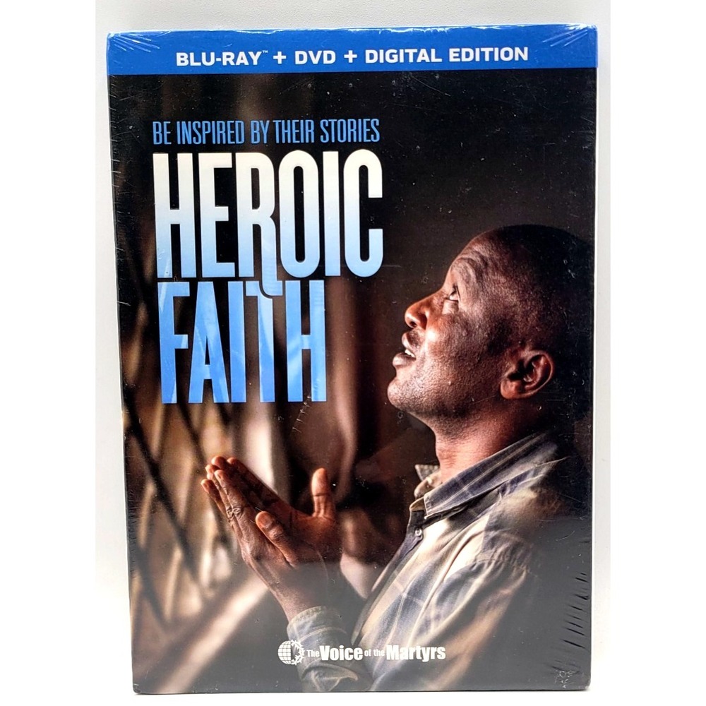 Heroic Faith the‎ Voice of the Martyrs Blue-Ray DVD FACTORY SEALED NEW